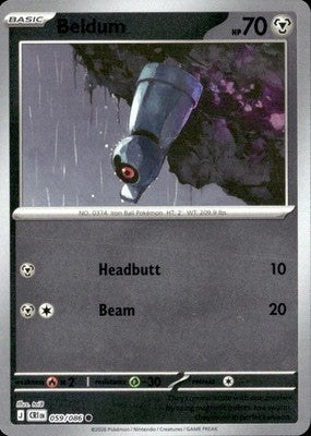 Beldum Chaos Rising #059/086 Near Mint