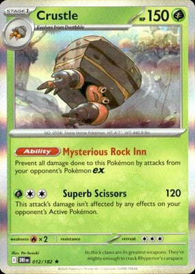 Crustle 2025 Destined Rivals #012/182 Near Mint