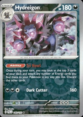 Hydreigon 2023 Paldea Evolved #140/193 Near Mint