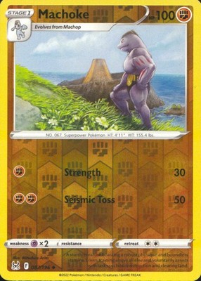 Machoke 2022 Lost Origin #087/196 Near Mint