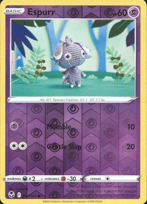 Espurr 2022 Silver Tempest #081/195 Near Mint