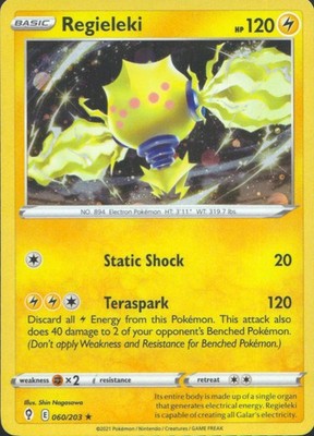 Regieleki 2021 Evolving Skies #060/203 Near Mint
