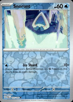 Snorunt 2023 Paradox Rift #037/182 Near Mint