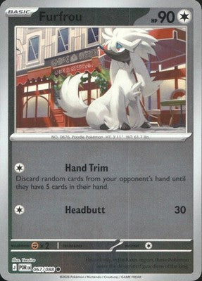 Furfrou Perfect Order #067/088 Near Mint