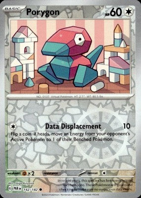 Porygon 2023 Paradox Rift #142/182 Near Mint