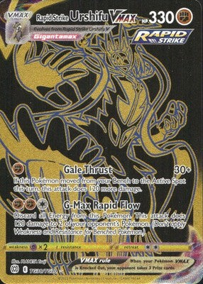 Rapid Strike Urshifu VMAX 2022 Brilliant Stars #TG30/TG30 Near Mint