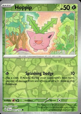 Hoppip 2023 Paldea Evolved #001/193 Near Mint