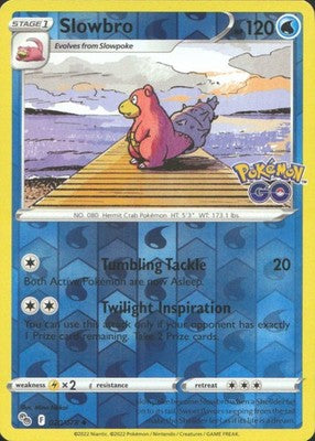 Slowbro 2022 Pokemon GO #020/078 Near Mint