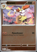 Braixen Reverse Holo Common ME04: Chaos Rising 012/086 NM