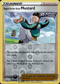 Rapid Strike Style Mustard Reverse Holo Uncommon SWSH05: Battle Styles 132/163 N