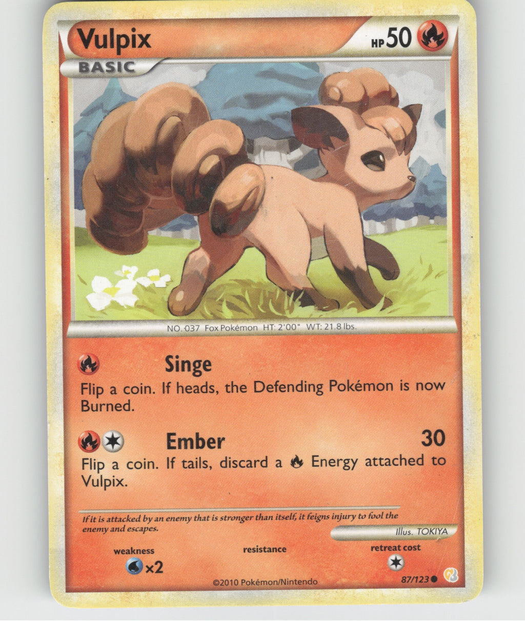 Vulpix Common XY - Primal Clash 20/160 NM