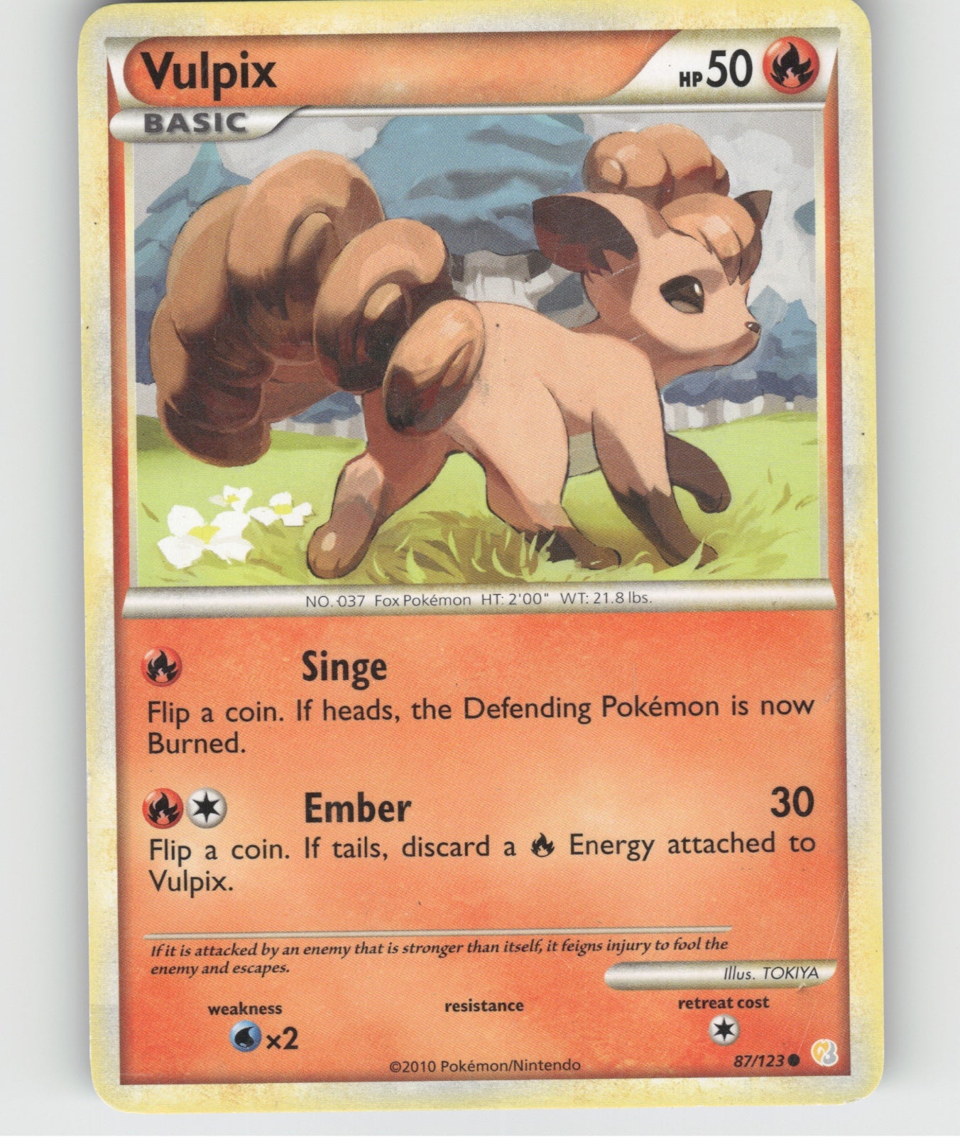 Vulpix Common XY - Primal Clash 20/160 NM