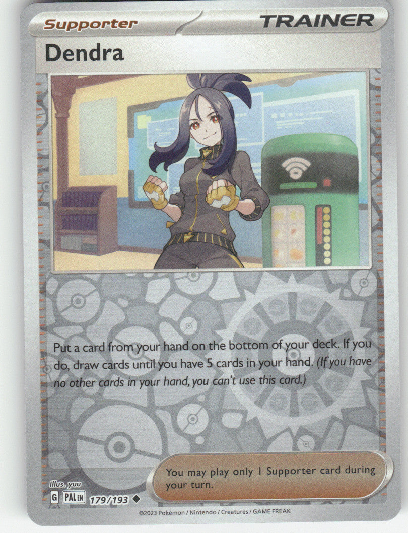 Dendra Reverse Holo Uncommon SV02: Paldea Evolved 179/193 NM