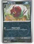 Venipede Reverse Holo Common SV: Black Bolt 054/086 NM