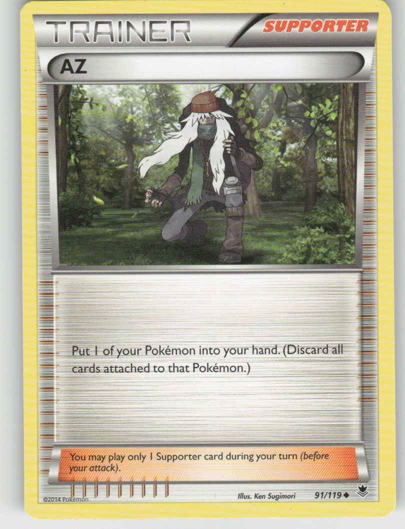 AZ Uncommon XY - Phantom Forces 91/119 NM