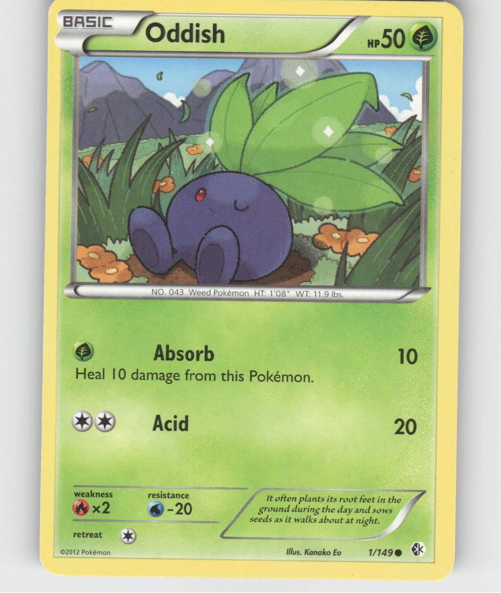 Oddish Common Boundaries Crossed 1/149 NM
