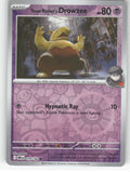 Team Rocket's Drowzee Reverse Holo Common SV10: Destined Rivals 079/182 NM