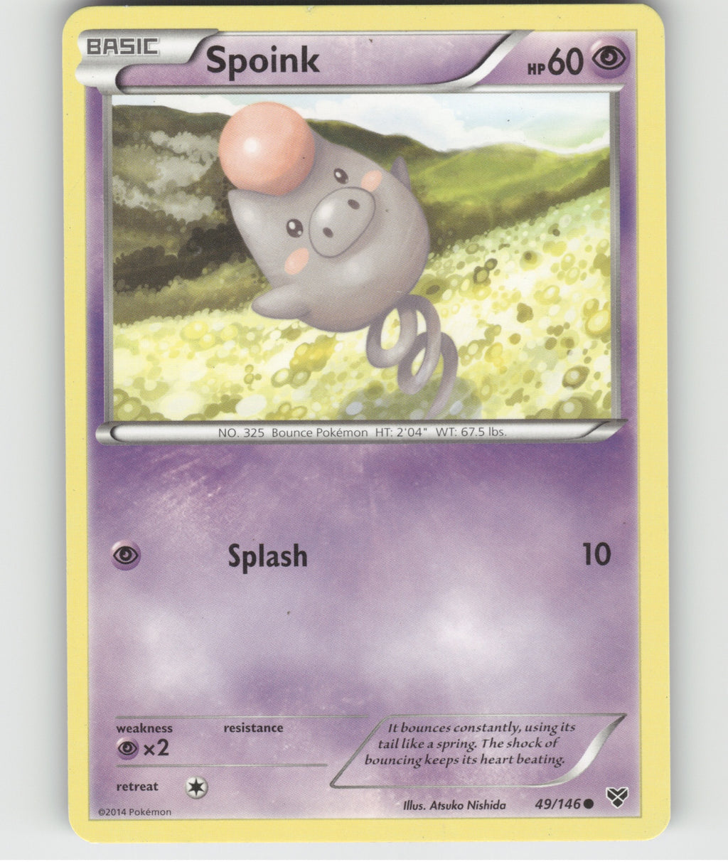Spoink Common XY Base Set 49/146 LP