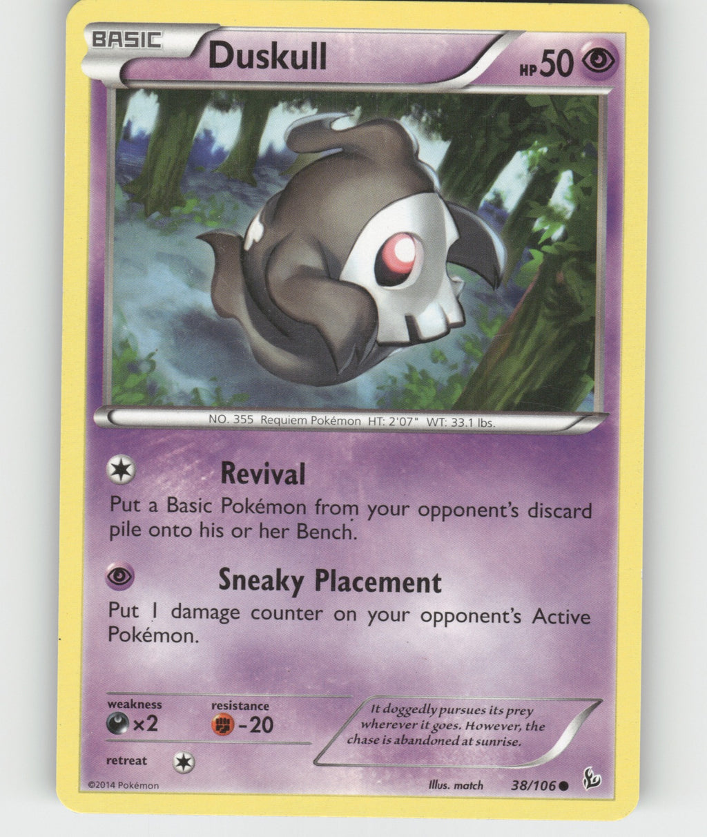 Duskull Common XY - Flashfire 38/106 NM
