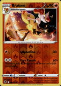 Braixen Reverse Holo Uncommon SWSH12: Silver Tempest 026/195 NM