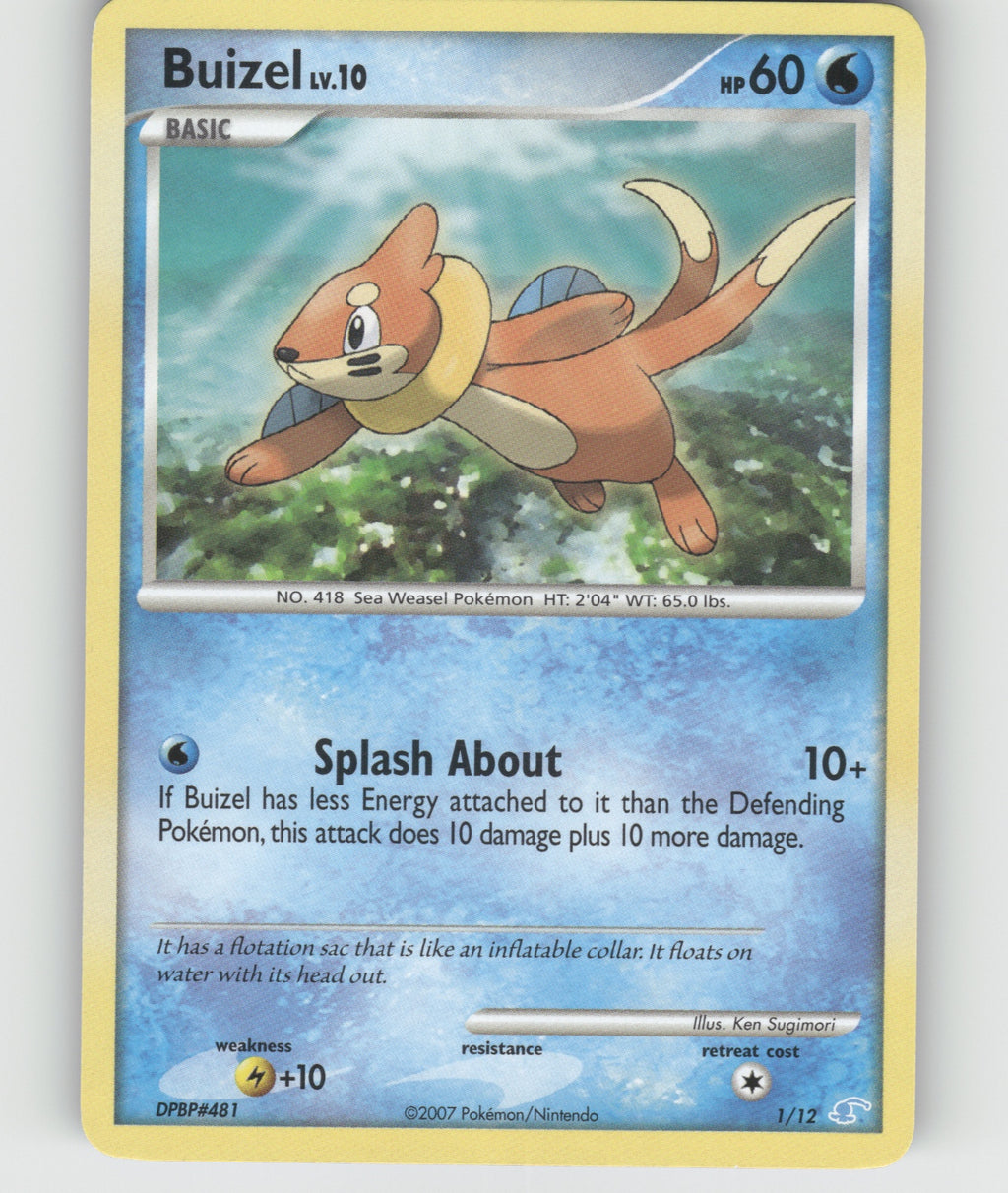 Buizel Common DP Trainer Kit: Manaphy & Lucario 1/12 NM