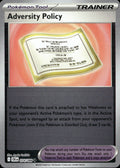 Adversity Policy Reverse Holo Uncommon ME04: Chaos Rising 074/086 NM