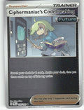 Ciphermaniac's Codebreaking - Reverse Holo Uncommon SV05: Temporal Forces 145/162 NM