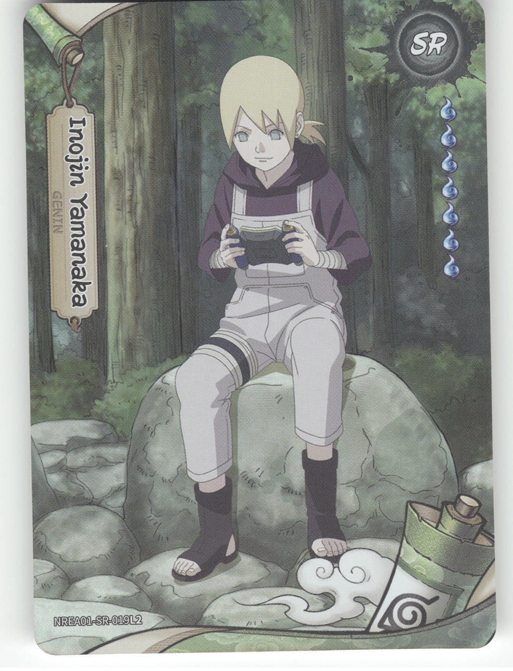 Inojin Yamanaka Base SR Earth Scroll Series 1 019L2 NM front