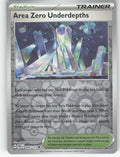 Area Zero Underdepths Reverse Holo Uncommon SV: Prismatic Evolutions 094/131 NM