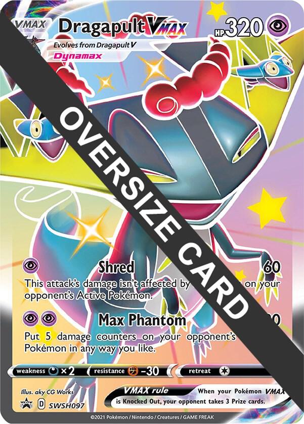 Dragapult VMAX Holo Promo Jumbo Cards SWSH097 NM