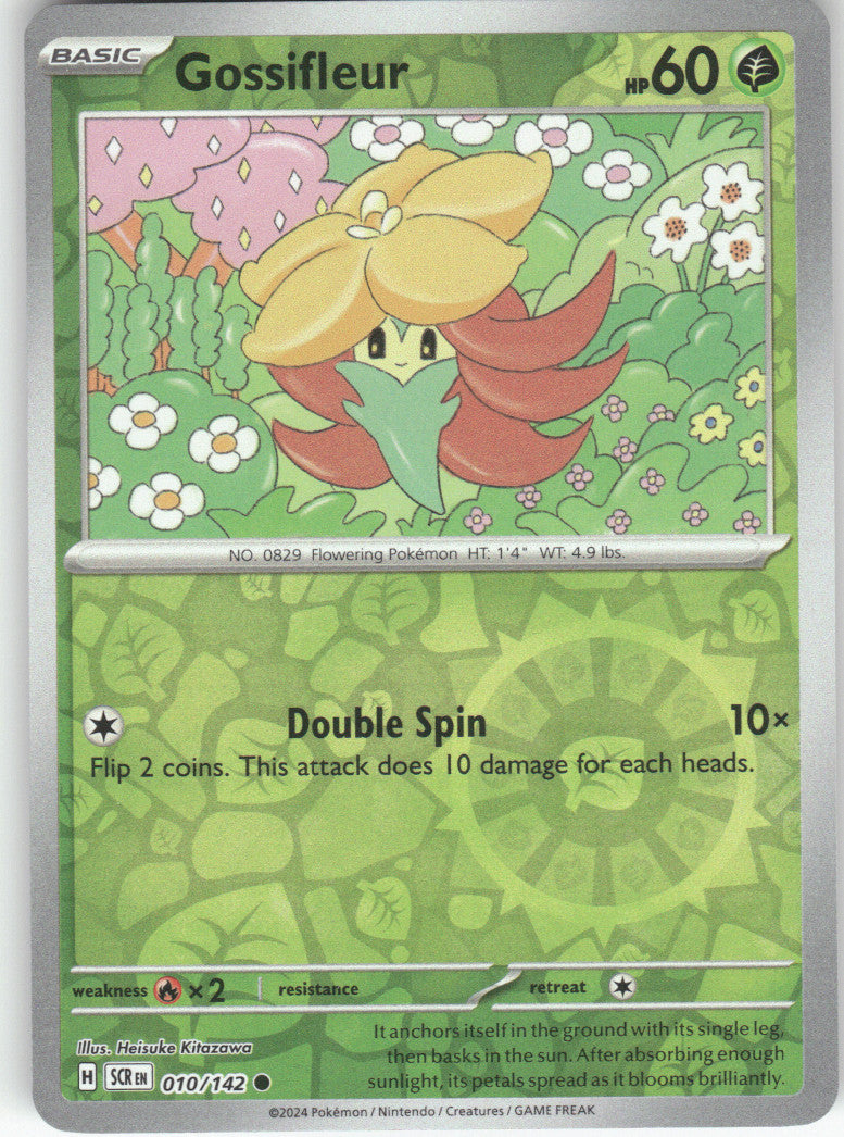 Gossifleur Reverse Holo Common SV07: Stellar Crown 010/142 NM