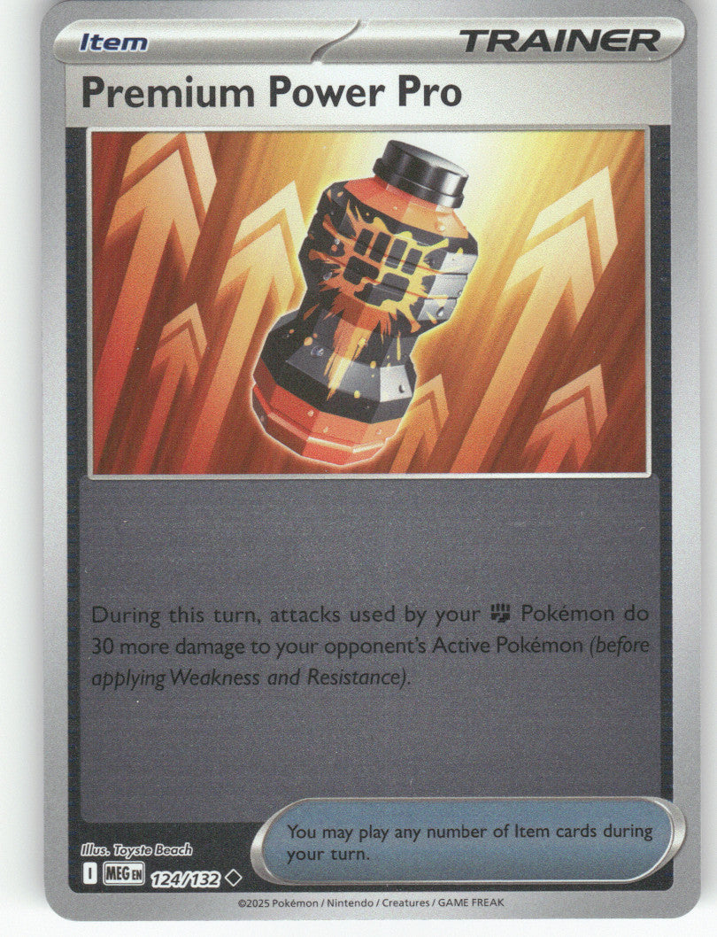 Premium Power Pro Reverse Holo Uncommon ME: Ascended Heroes 199/217 NM