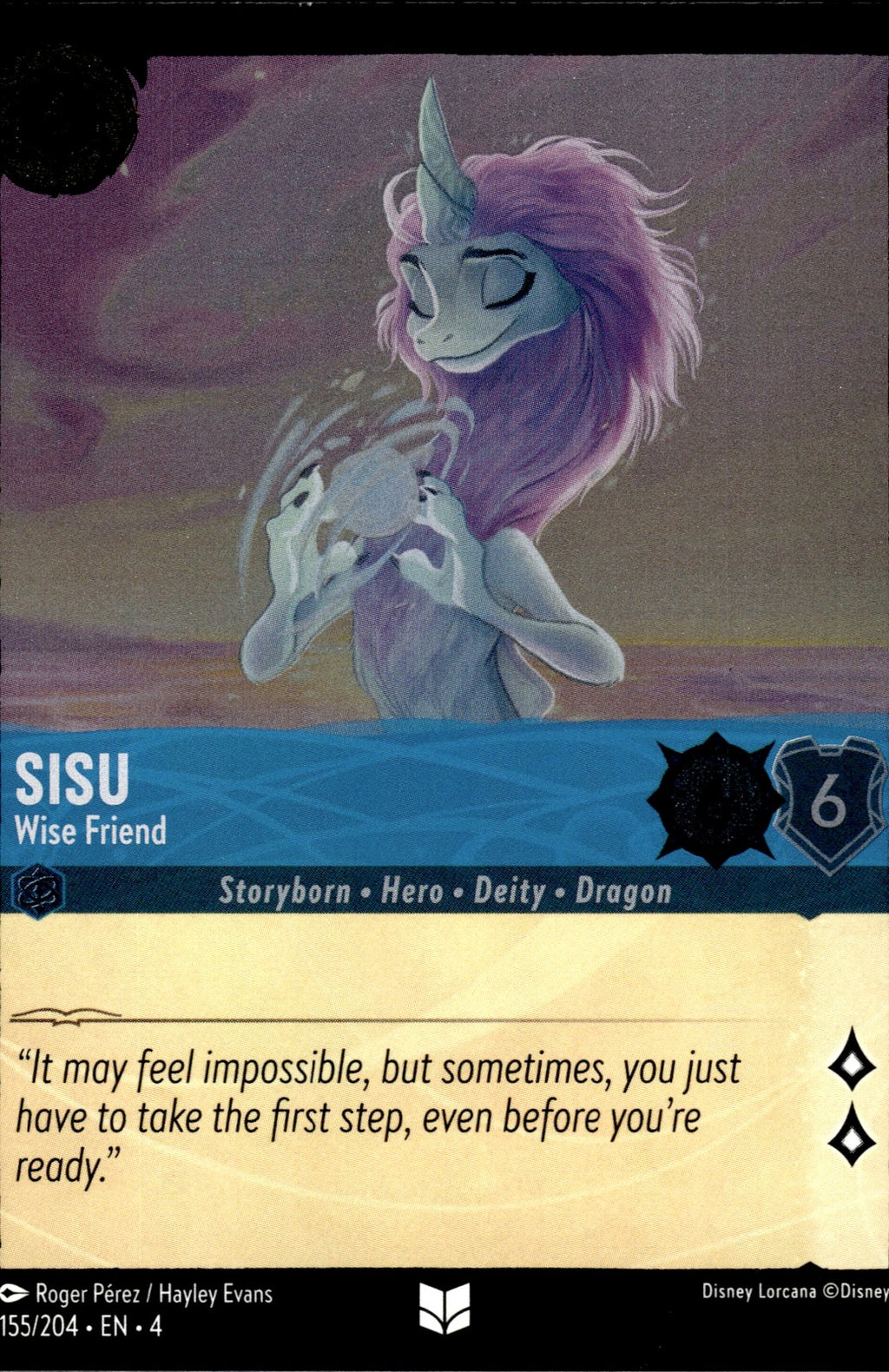 Sisu - Wise Friend Cold Foil Uncommon Ursula's Return 155/204 NM