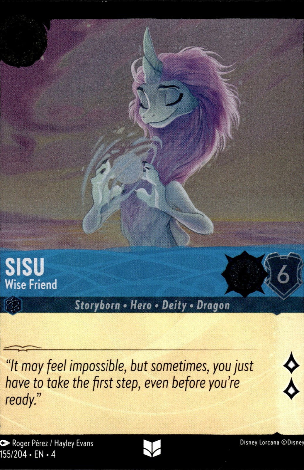 Sisu - Wise Friend Cold Foil Uncommon Ursula's Return 155/204 NM