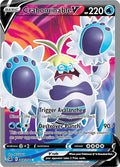 Crabominable V (Full Art) Holo Ultra Rare SWSH08: Fusion Strike 248/264 NM