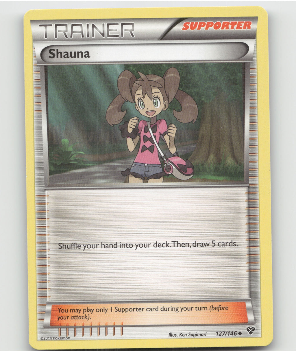 Shauna Uncommon XY Base Set 127/146 LP