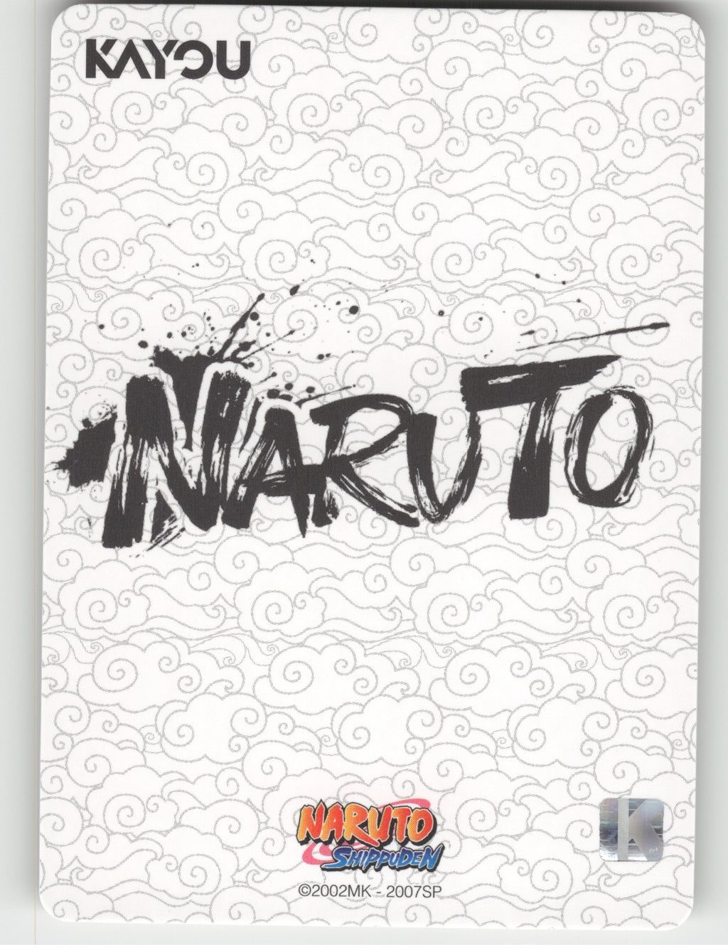 Orochimaru Base MR Earth Scroll Series 1 001L4 NM back