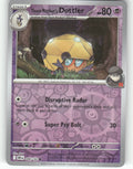 Team Rocket's Dottler Reverse Holo Common SV10: Destined Rivals 088/182 NM