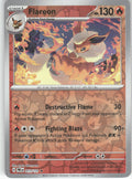 Flareon Reverse Holo Rare SV: Scarlet & Violet 151 136/165 NM