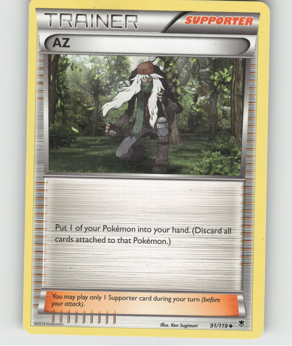 AZ Uncommon XY - Phantom Forces 91/119 NM