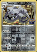 Steelix Reverse Holo Uncommon Pokemon GO 044/078 NM