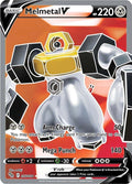Melmetal V (Full Art) Holo Ultra Rare Pokemon GO 075/078 NM