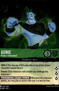 Genie - Powers Unleashed Cold Foil Rare The First Chapter 76/204 NM
