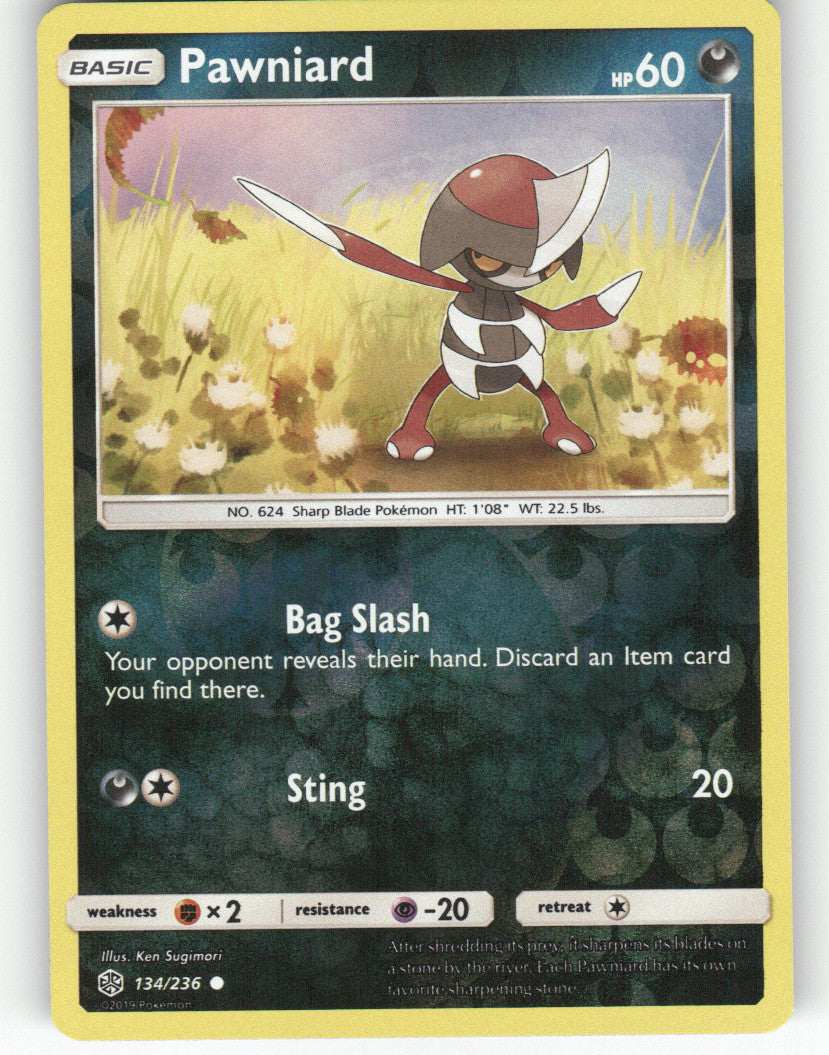 Pawniard Reverse Holo Common SM - Cosmic Eclipse 134/236 NM