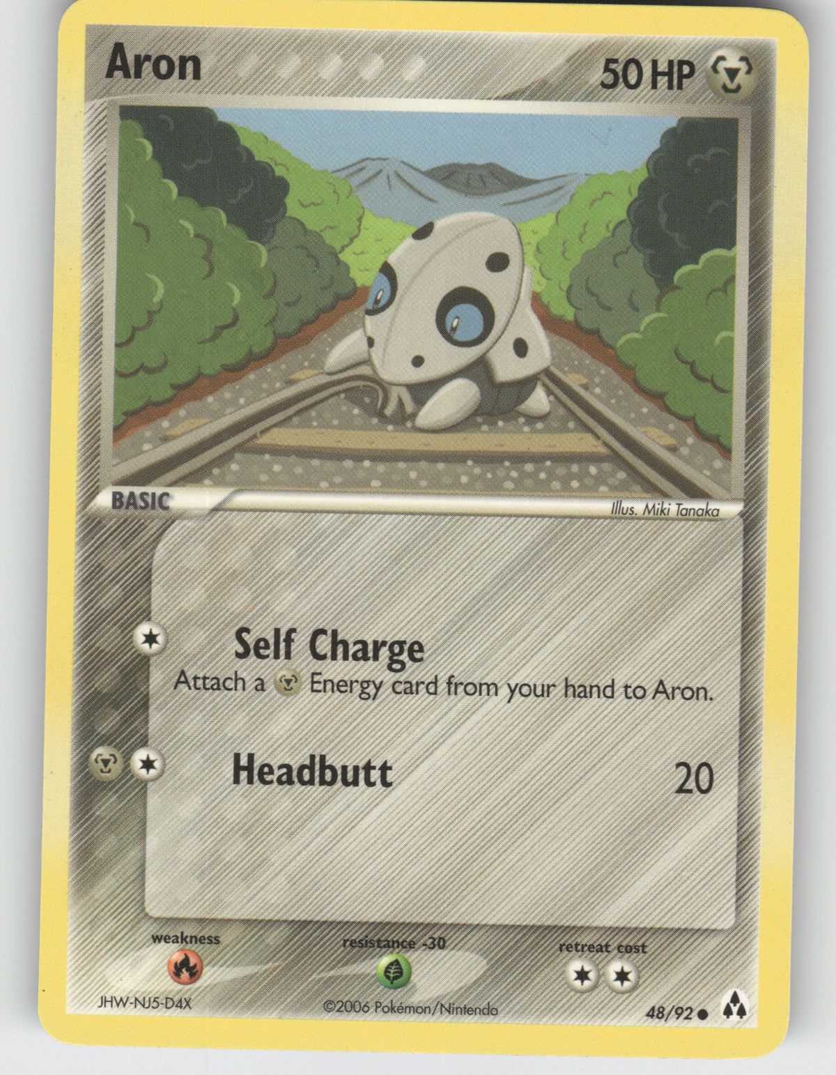 Aron Common EX Legend Maker 48/92 NM
