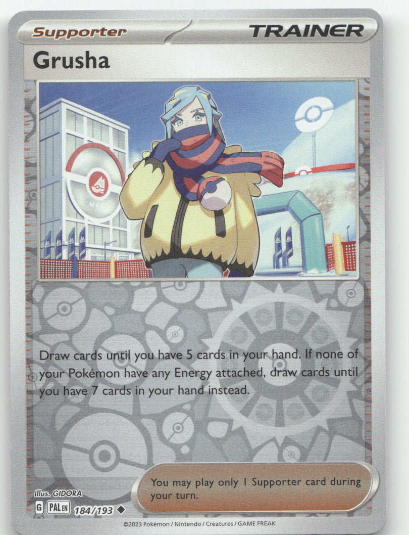 Grusha Reverse Holo Uncommon SV02: Paldea Evolved 184/193 NM
