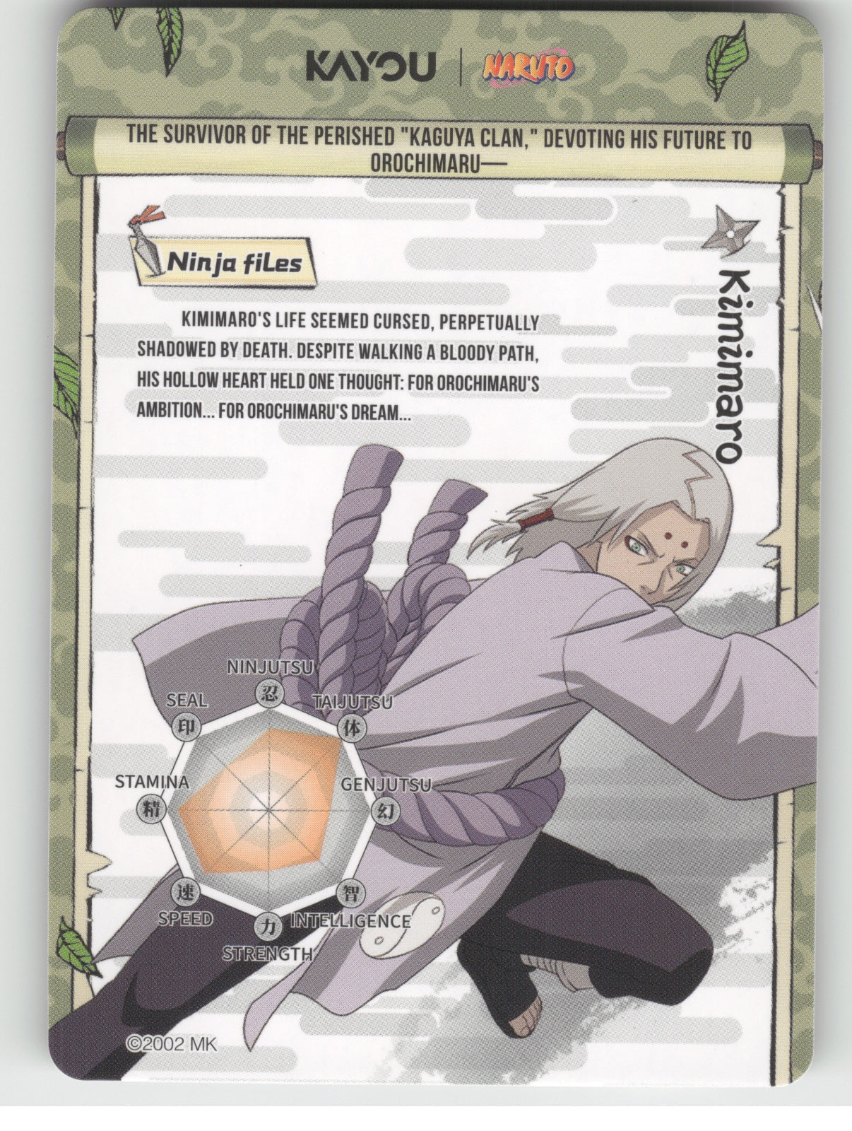 Kimimaro Base UR Earth Scroll Series 2 009L3 NM back