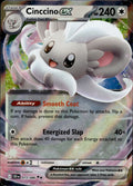Cinccino ex Holo Double Rare ME04: Chaos Rising 073/086 NM