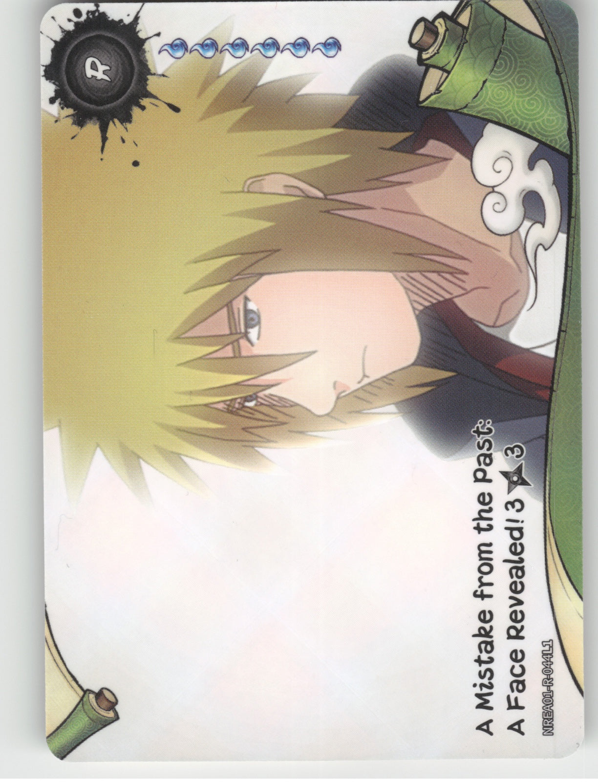 A Mistake From The Past: A Face Revealed! \n3/3 Base R Earth Scroll Series 1 044 front