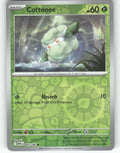 Cottonee Reverse Holo Common SV: White Flare 004/086 NM